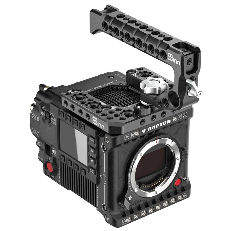 8Sinn Top Plate for RED V-Raptor  + 8Sinn Top Handle Scorpio