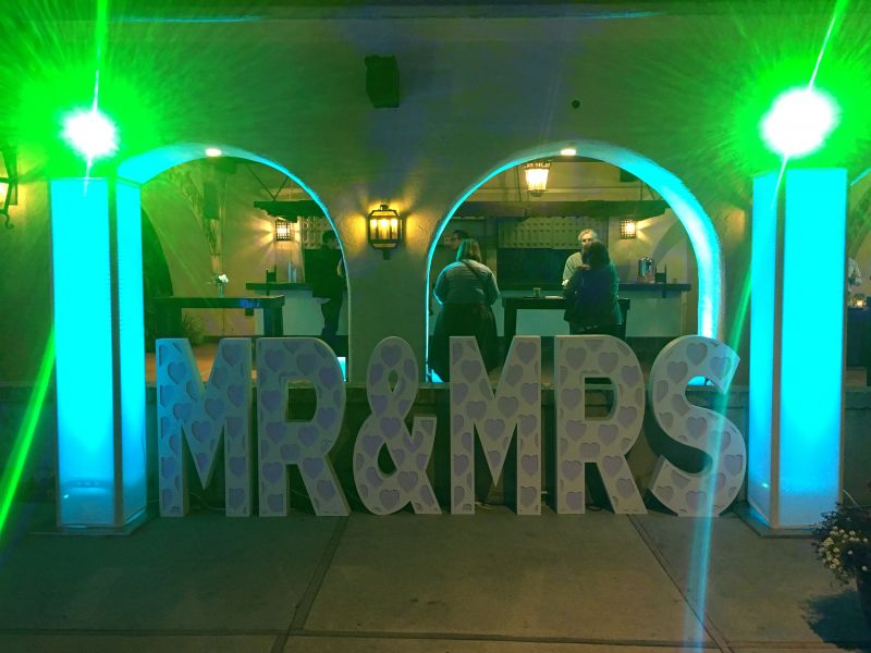 Eliminator Decor MR&MRS (Letters)