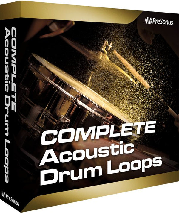 PreSonus Acoustic Drum Loops - Complete