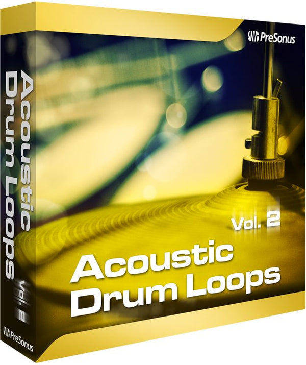 PreSonus Acoustic Drum Loops vol. 2 - Stereo